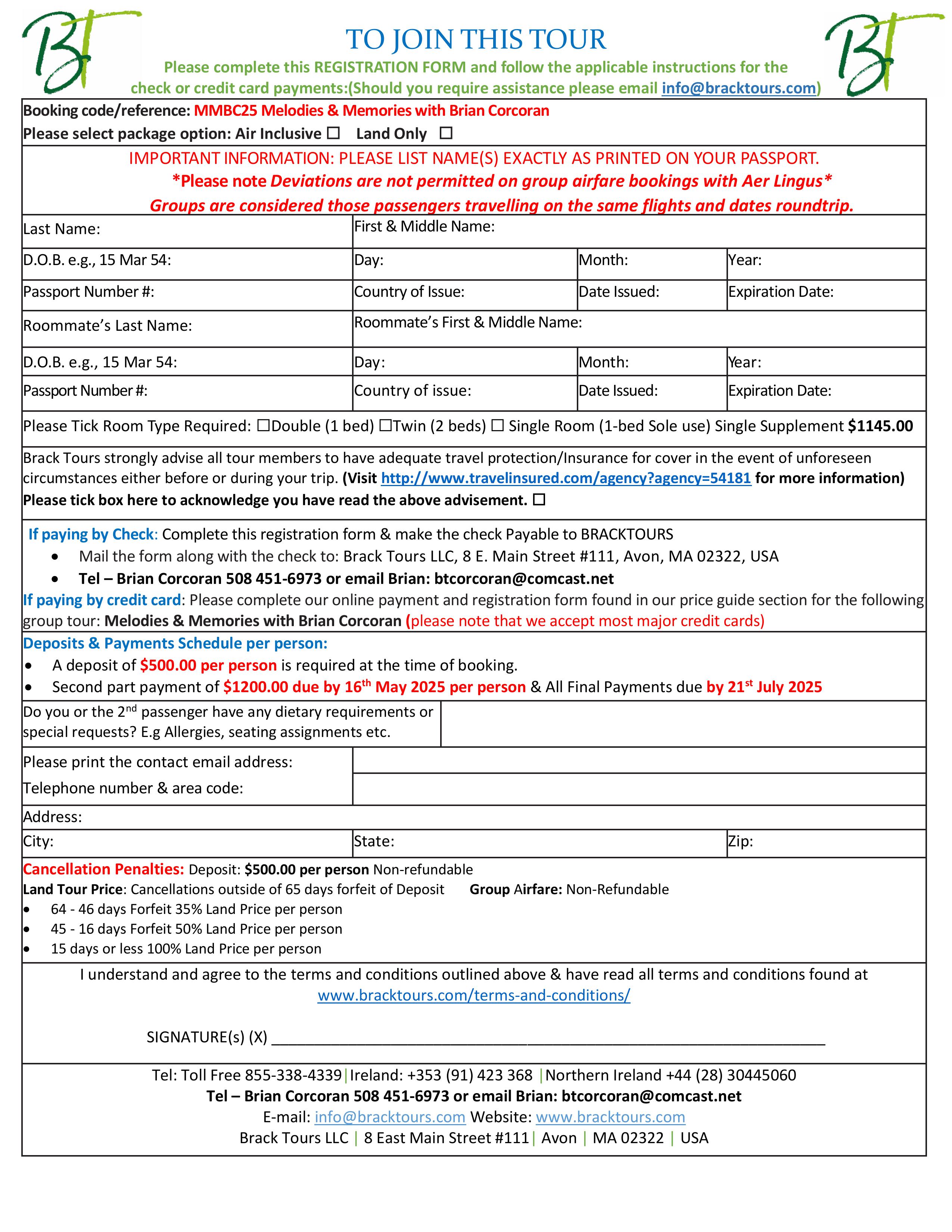 Registration Form